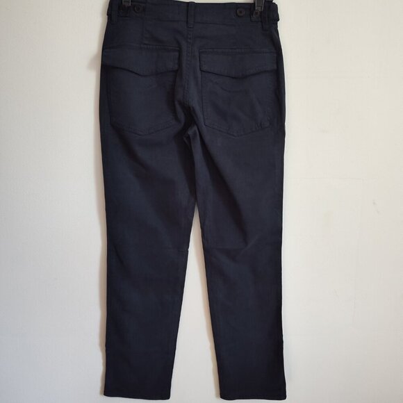 Ladies SZ 26 Madewell Deep Indigo Utility Pant - Picture 4 of 8